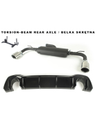 Tłumik ULTER VOLKSWAGEN GOLF VIII 2019-nadal HATCHBACK 1.5 TSI 96kW