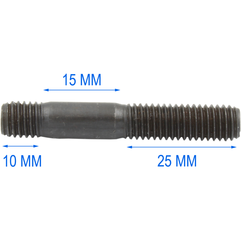 Śruba, szpilka M8 50 mm długości | DIN939 M8x40 5szt